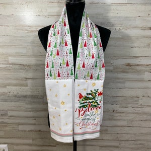 Kitchen Scarf, Kitchen BOA, Kitchen Towel, Baker&#39;s BOA, Neck Towel, Dish Towel, Dish BOA, Tea Towel, Towel Scarf, Towel Boa, Kitchen Cowl