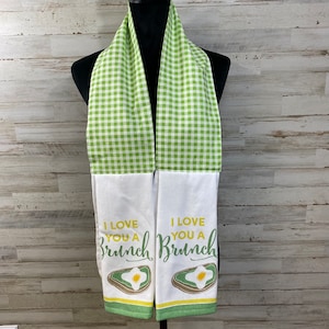 Kitchen Scarf, Kitchen BOA, Kitchen Towel, Baker&#39;s BOA, Neck Towel, Dish Towel, Dish BOA, Tea Towel, Towel Scarf, Towel Boa, Kitchen Cowl