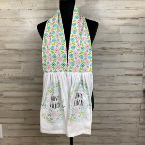 Kitchen Scarf, Kitchen BOA, Kitchen Towel, Baker&#39;s BOA, Neck Towel, Dish Towel, Dish BOA, Tea Towel, Towel Scarf, Towel Boa, Canning Towel