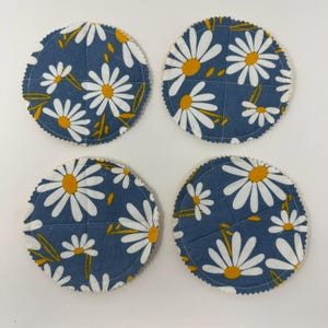 Fabric Coasters; Reversible Coasters; Mug Rug