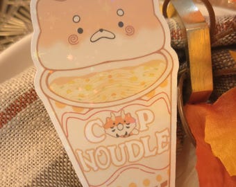 Sakura Cap Noudle Sticker