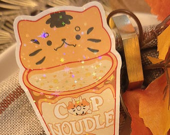 Tiger Cap Noudle Sticker
