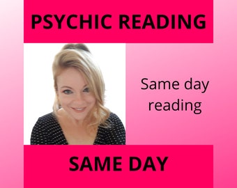 SAME DAY READING, Psychic Reading, Twin Flame Reading, Twin Flame Tarot, Soulmate Reading, Tarot Love Reading, Love Reading, Relationships