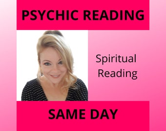 SPIRITUAL READING, Psychic Reading Love Reading, Twin Flame Reading, Soulmate Reading, Soulmates, Fast Tarot Reading, Same Day Reading,