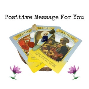 POSITIVE BOTSCHAFT / Empfangen Sie eine positive Nachricht, um Ihren Tag zu verbessern / Liebe / Hoffnung / Begeisterung / Freude / Glückseligkeit / Geschenkmoment / Vertrauen / Familie
