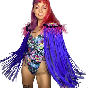 The Lucid Disco Tassel Epaulettes - Festivalmode - Performance en Drag-kostuum van The Disco Spirits