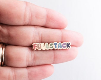 Fullstack Creator, Fullstack Engineer Enamel Pin