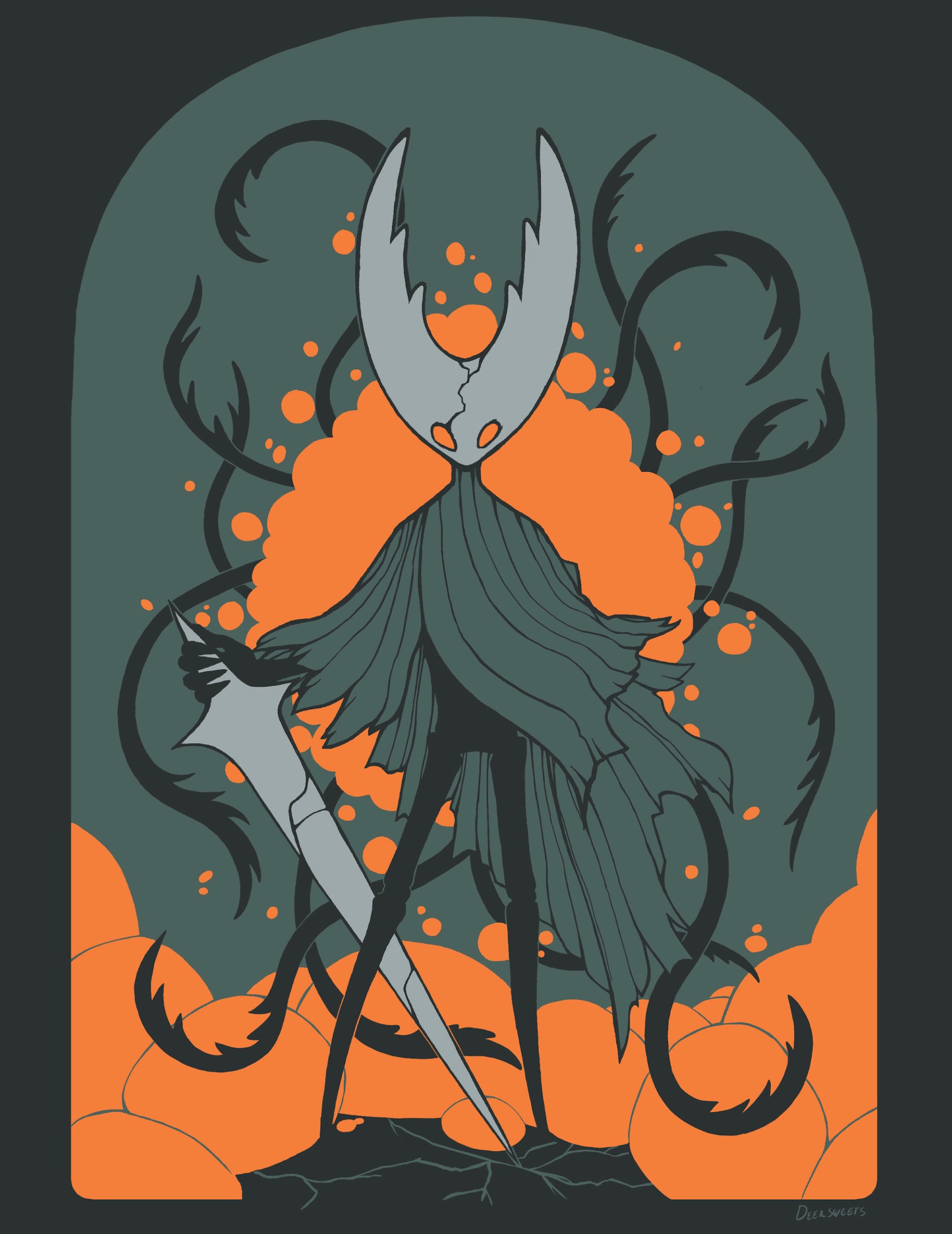The Hollow Knight Print - Etsy