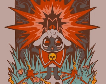 Cult of the Lamb Print