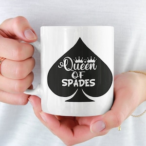 QoS Coffee Mug, BBC Only Mug, Hotwife Cuckold Gift,Queen of Spades Mug,Queen of Spades,QOS, Swinger Gift,Gift for Shared Wife, Hot Wife Gift