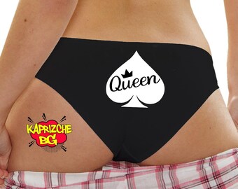 Qos, Pik Dame, HotWife Höschen, Dessous-Sets, Fetisch Dessous, Bbc Dessous, Bikini-Höschen, Ddlg, Flitterwochen Weihnachtsgeschenke,