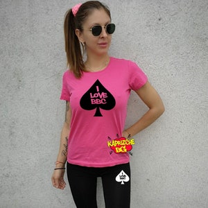 I Love BBC SET,Q Leggins And T Shirt,Personalized Yoga Pants,Hotwife Clothing ,Cotton Black Leggins,Organic Leggins,Gym Panty,Woman Workout