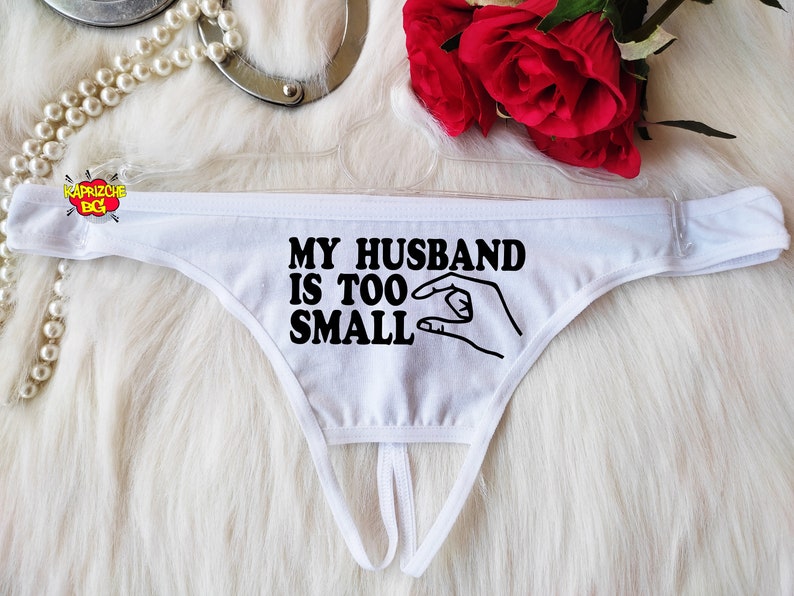 My Husband Is Too Smallnaughty Pantieskinky Panties Cuckold Etsy Uk 