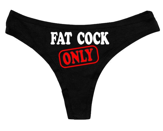 Fat Dick Only Panties,hot Wife Clothies, Slut Thong, Sexy Hotwife Panties,  Valentine Sexy Gift, Hotwife Panties,hotwife Lingerie