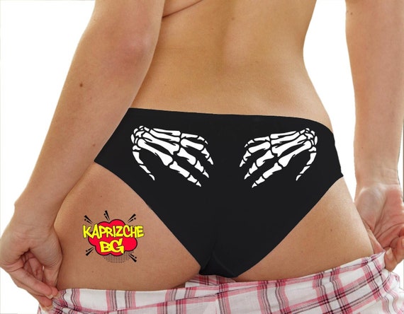 Fill Me up Black Sexy Thong Panty,g-string,valentine Sexy Gift