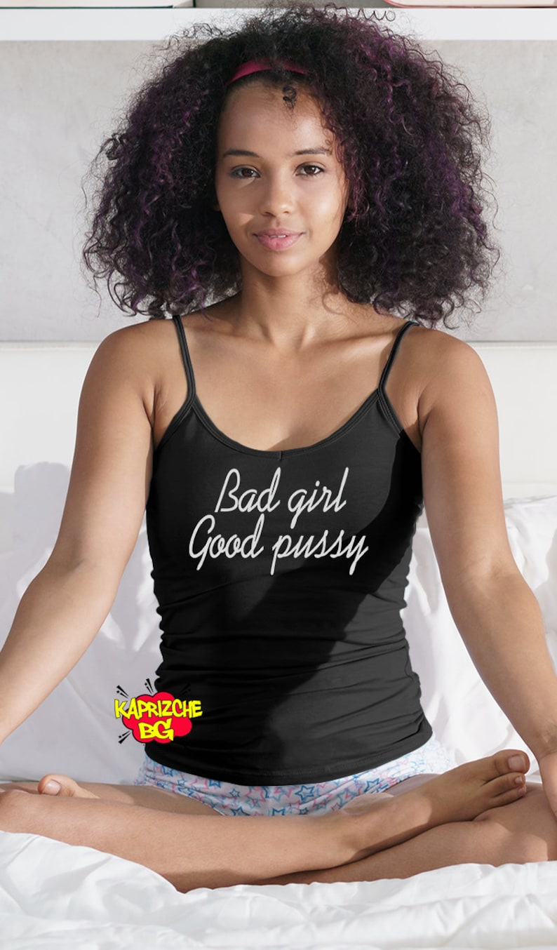 Bad Girl Good Pussy Crotchless Panty Fetish Underwear Etsy 