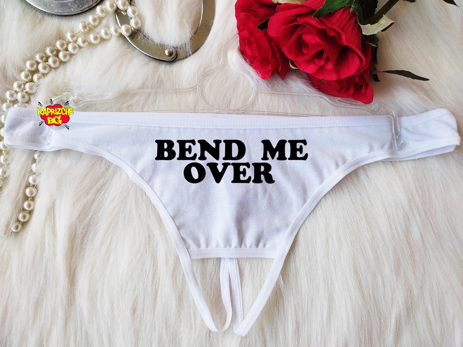 Bend Me Over Thong Pantiesblack Sexy Thong - Etsy