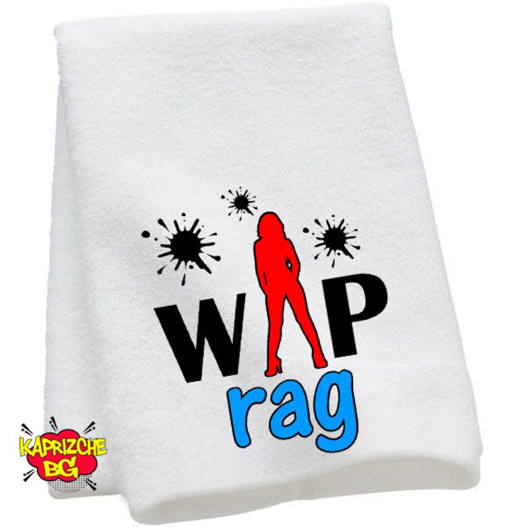 After Sex Clean up Towel Cum Rag Jizz Rag WAP gag Gift