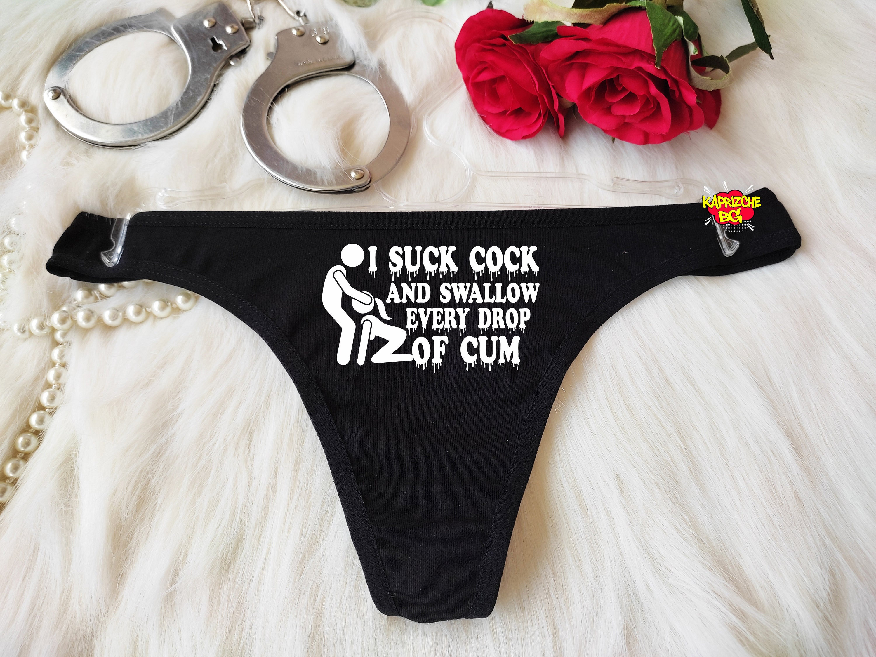 Suck Cock Thong and Swallow Every Drop Cum Mature BDSM