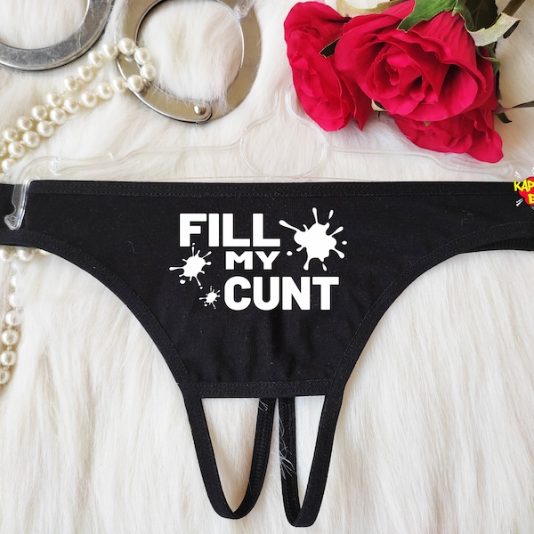 Fill My Cunt , Fetish Underwear,Submissive Panty,crotchless panti,Fetish Lingerie,Open Panties,Crotchless Lingerie,bdsm pantie