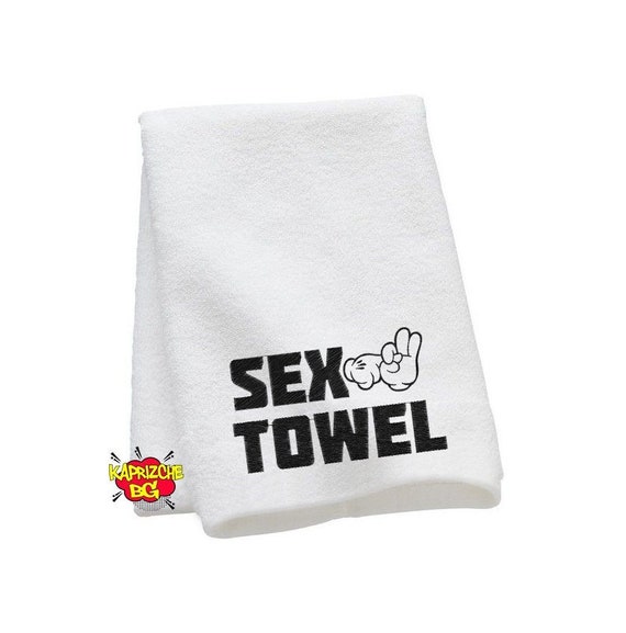 Embroidered Cum Rag Towel - Naughty Adult Humor Gift for Bachelorette and  Bachelor Parties : Home & Kitchen 