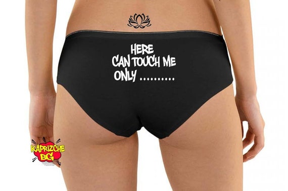 Here Can Touch Only ,hotwife Clothing,daddy Slut Bikini, Sexy Hotwife  Panties, Personalized Bikini, Hotwife Panties,hotwife Lingerie -   Ireland