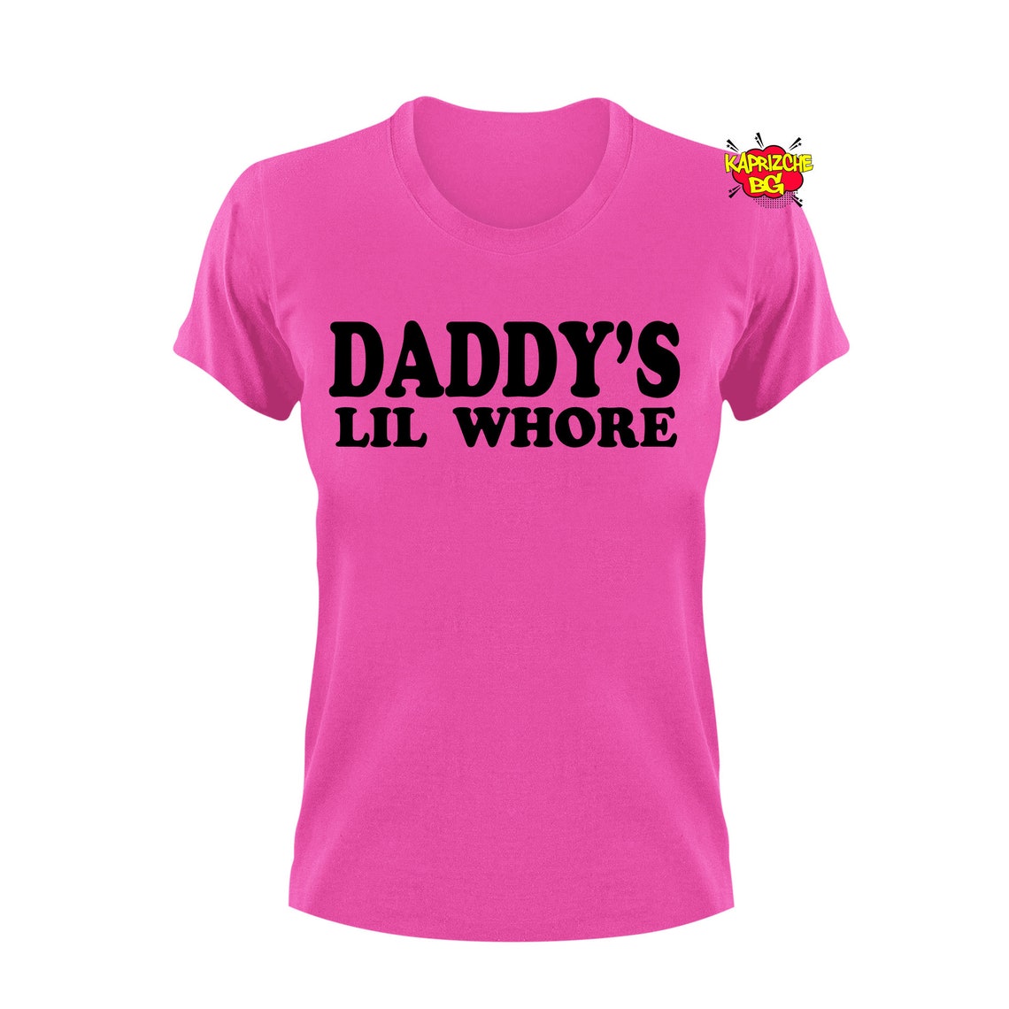 Daddy Lil Whore Tshirtyes Daddy Teesubmissive Pink T Etsy
