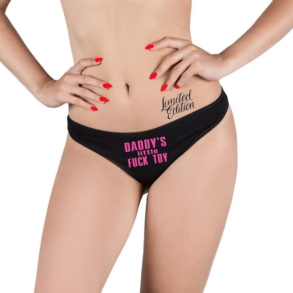 Custom Personalized Thong Property of Daddy property of Panties