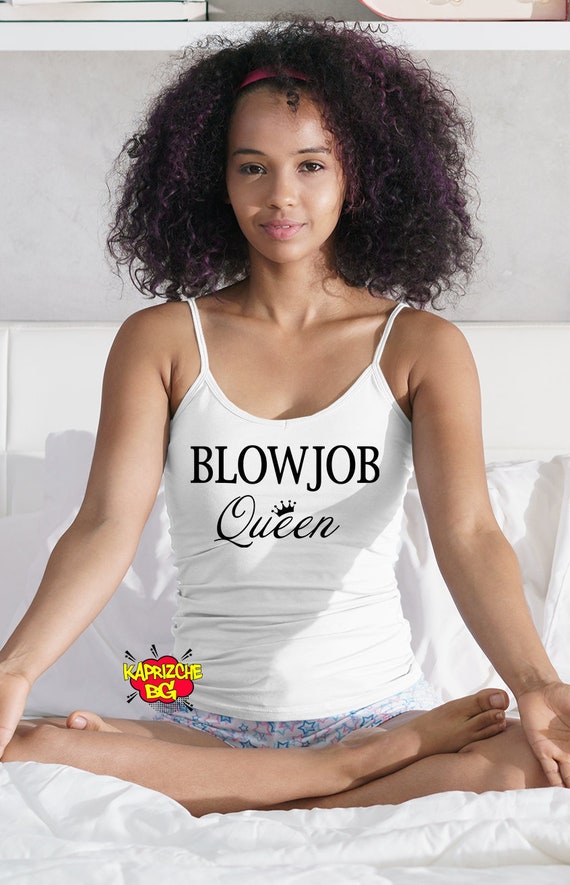 Blowjob Queen Camisole Oral Sex Cami Tank Top DDLG image
