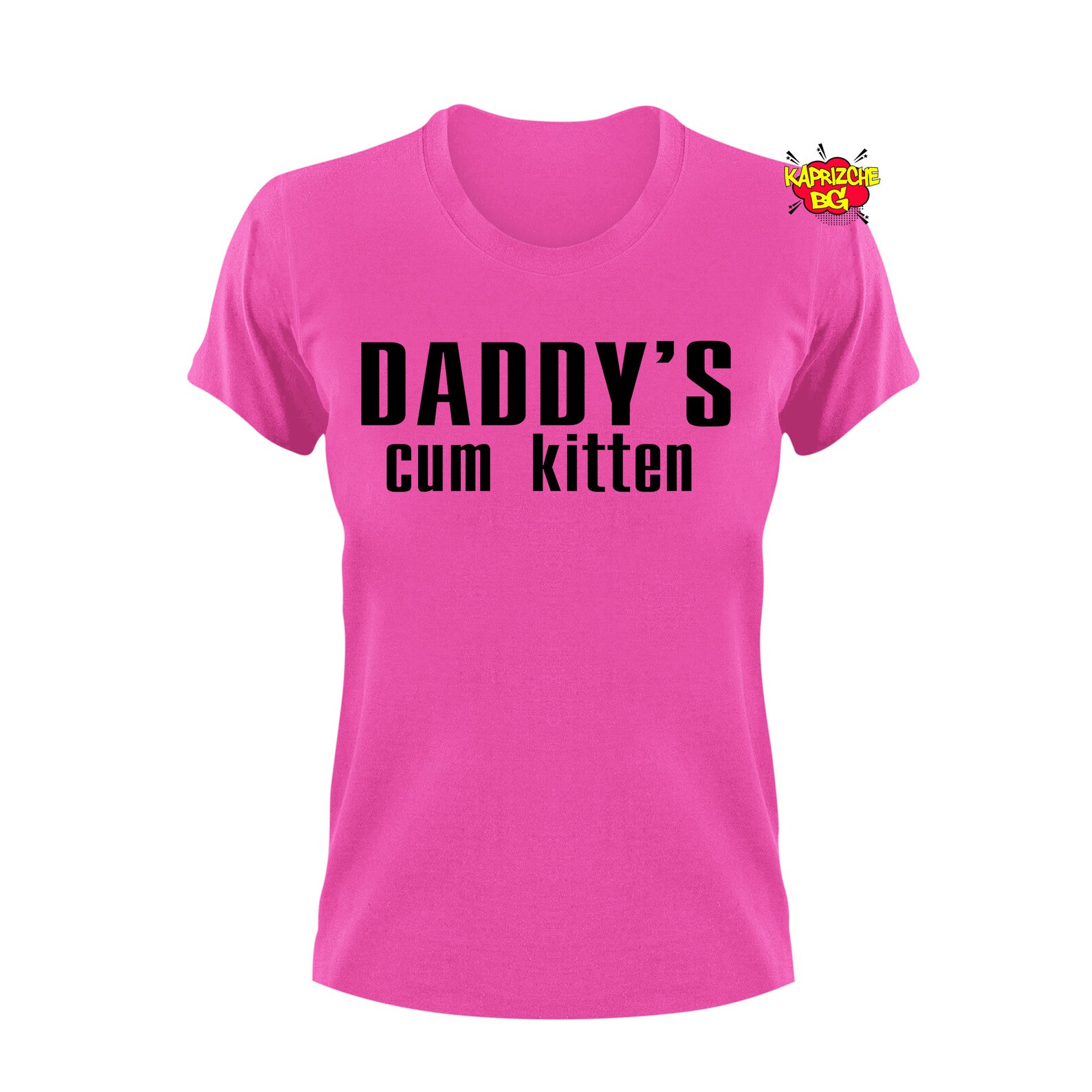 Daddy Cum Kitten Tshirtyes Daddy Teesubmissive Pink T Etsy