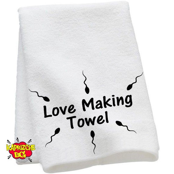  Embroidered Cum Rag Towel - Naughty Adult Humor Gift for  Bachelorette and Bachelor Parties : Home & Kitchen