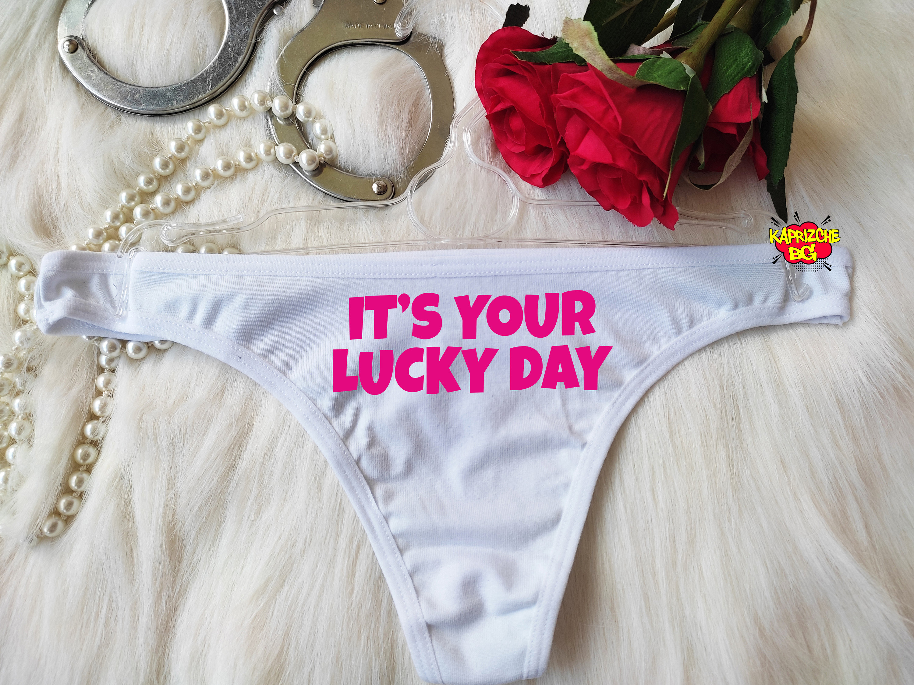 Your Lucky Day Sexy Couple Matching Underwear, Valentines Day Gift