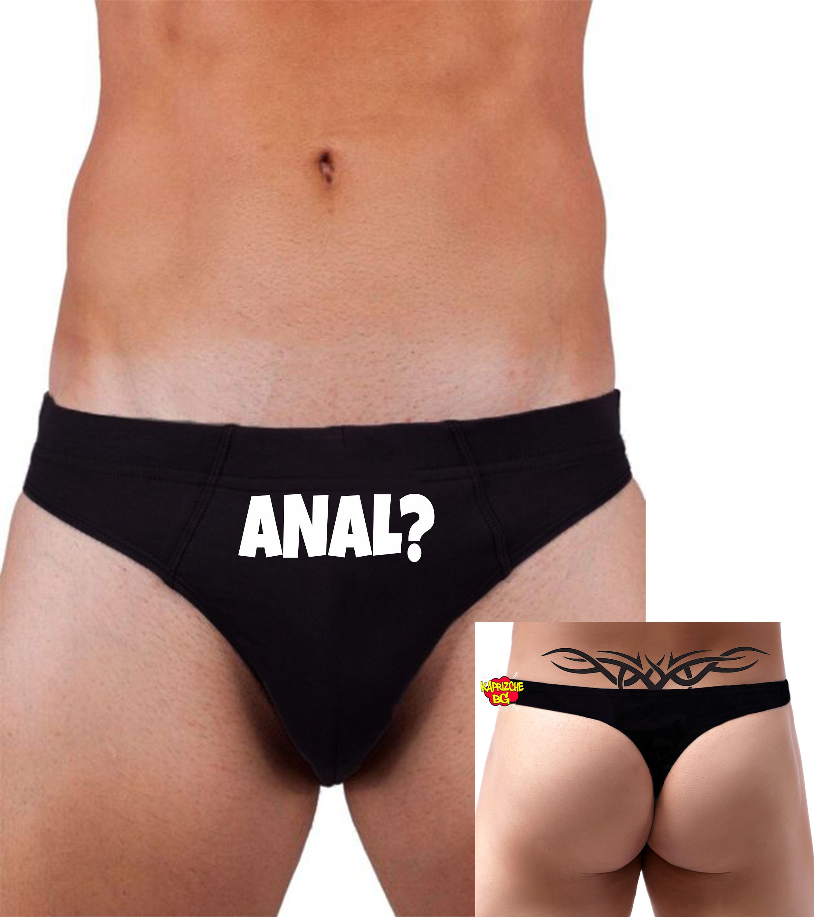 Anal Mens Naughty Thong Brief Funny Husband Thong Gift Anniversary Gift