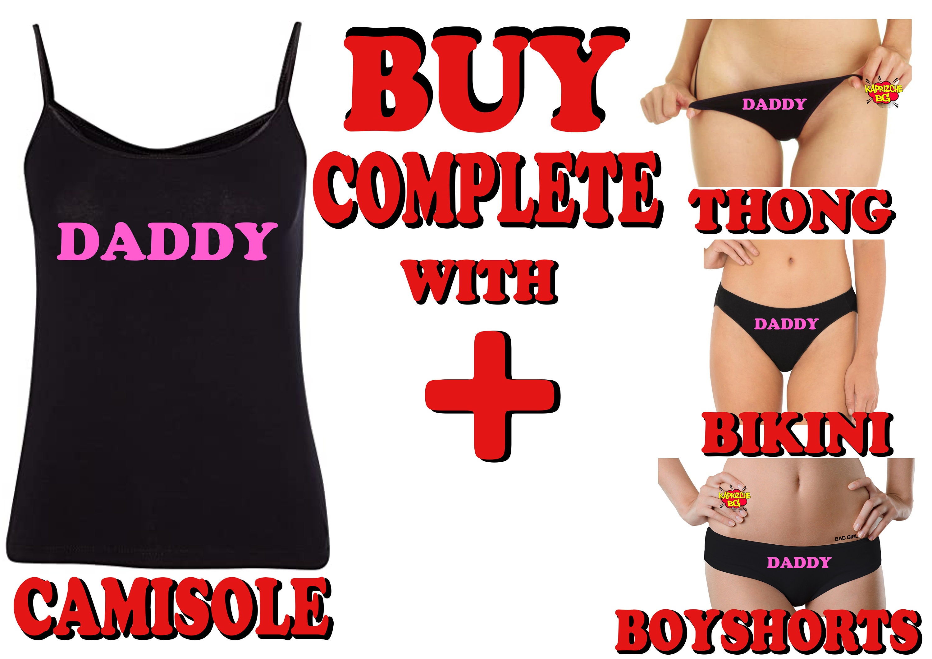 Yes Daddy Camisolecami Tank Top Hotwife Clothingcotton image image