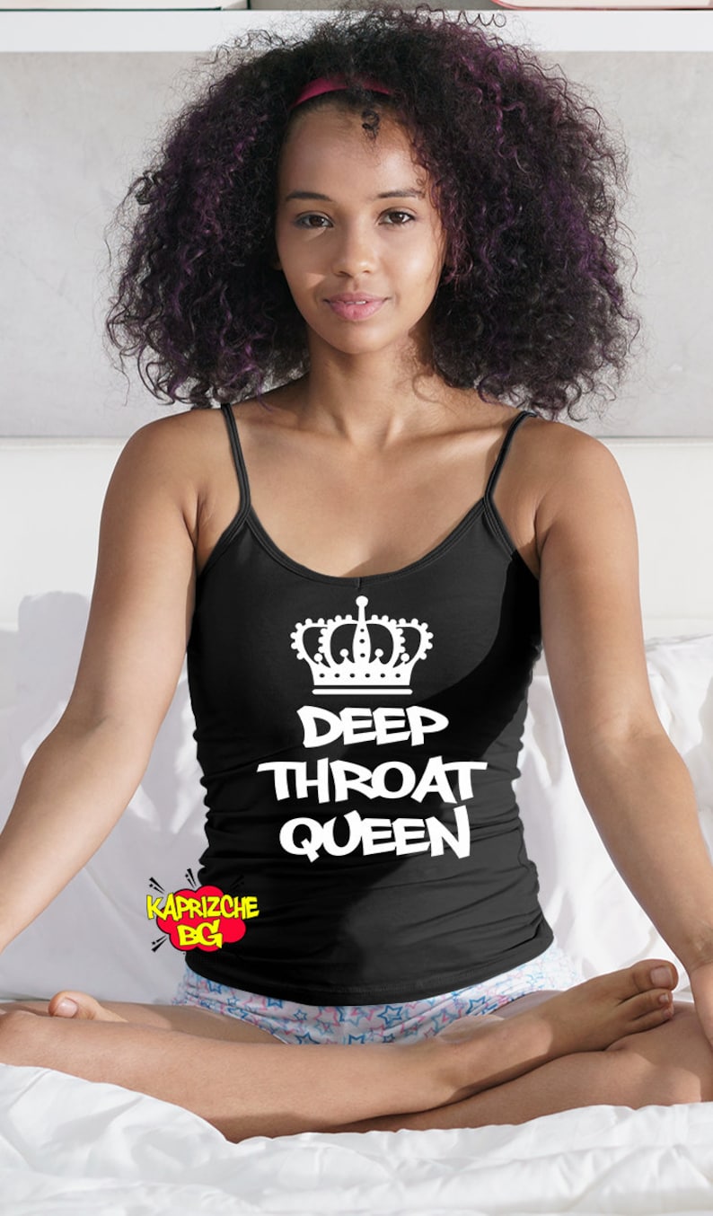 Deep Throat Queen Camisole Cami Tank Top HotWife Kleidung - Etsy.de