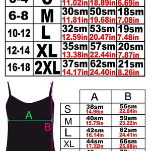 May include: Size chart for underwear with measurements in inches and centimeters. The chart shows the size, waist measurement in inches and centimeters, and hip measurement in inches and centimeters. The chart also shows the size, bust measurement in inches and centimeters, and waist measurement in inches and centimeters.