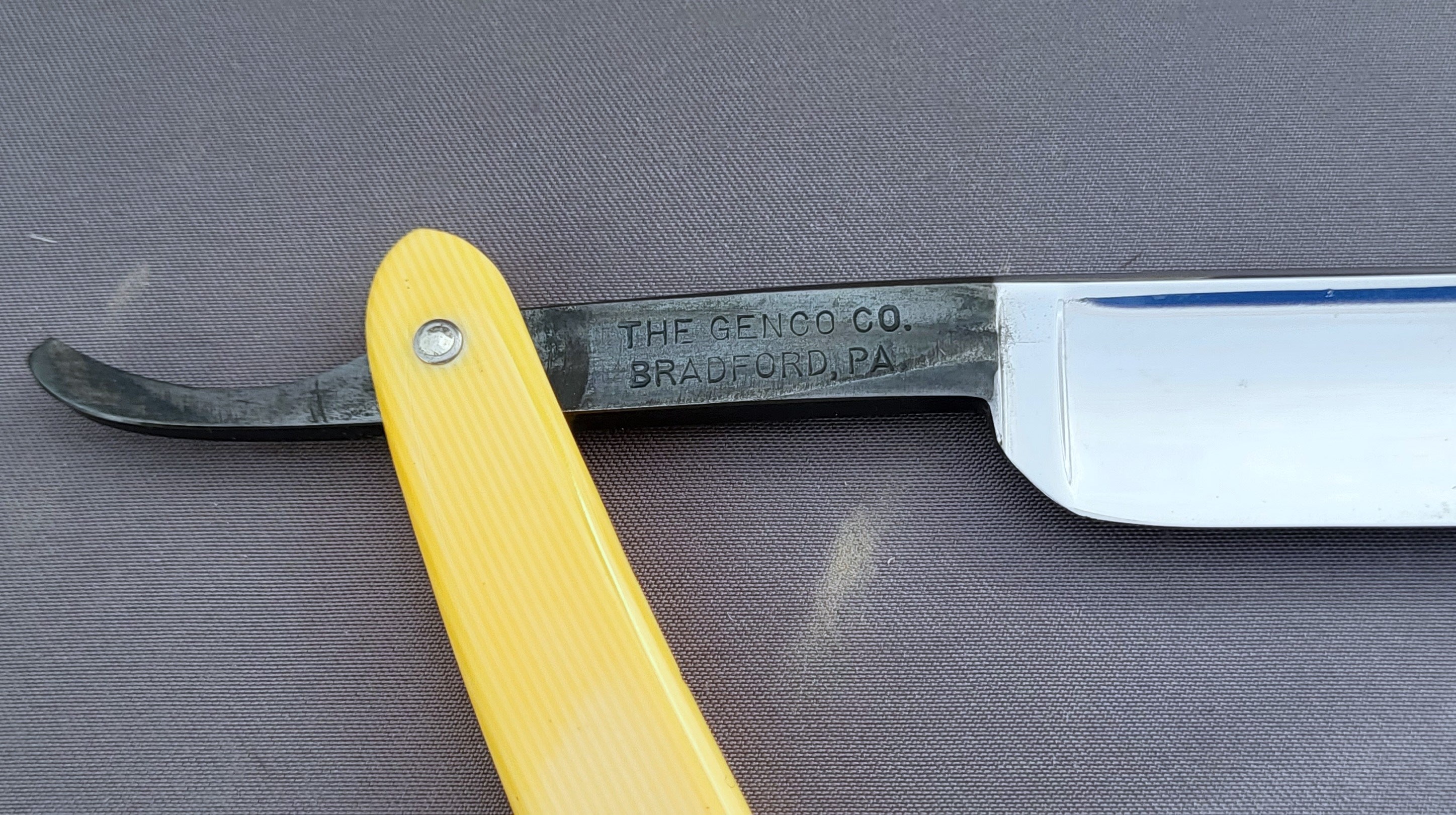 Vintage Restored GENCO Fluid Steel Straight Razor Shave - Etsy