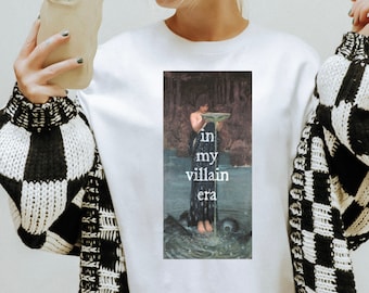 In My Villain Era T-Shirt | Bookish T-Shirt | Book Merch | Dark Academia