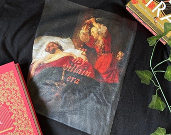 In My Villain Era T-Shirt | Bookish T-Shirt | Book Merch | Dark Academia