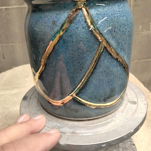 Kintsugi Style Pot / Vase