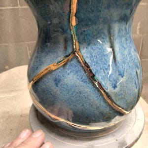 Kintsugi Style Pot / Vase
