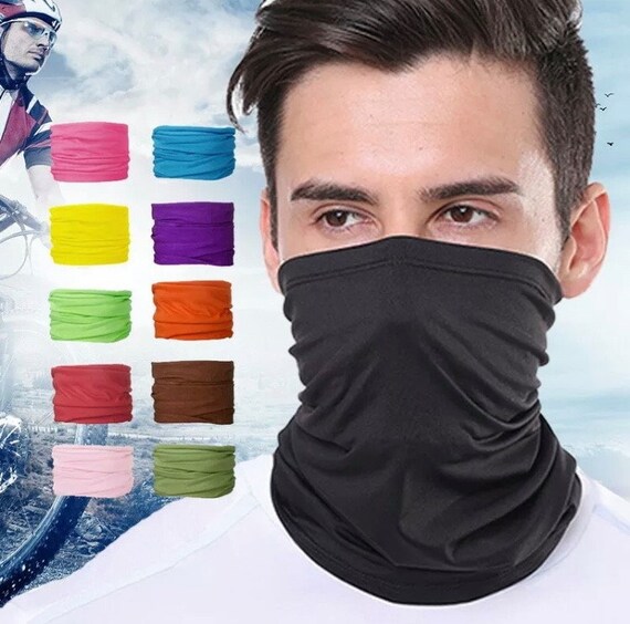 women men balaclava cycling neck face cover tube scarf snood biker sports bandana