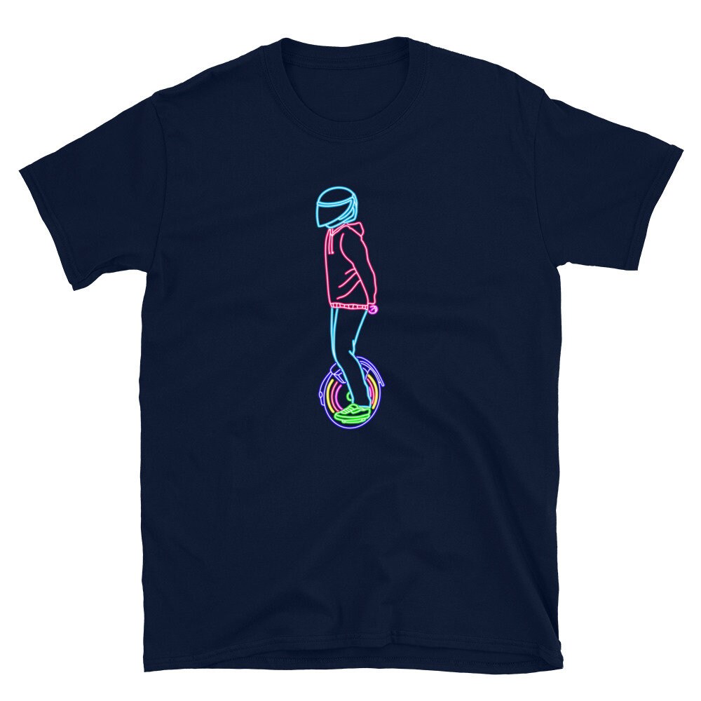 Unicycle Shirt, Neon Eunicycle, Unicycling Shirt, Unicyclist Gift