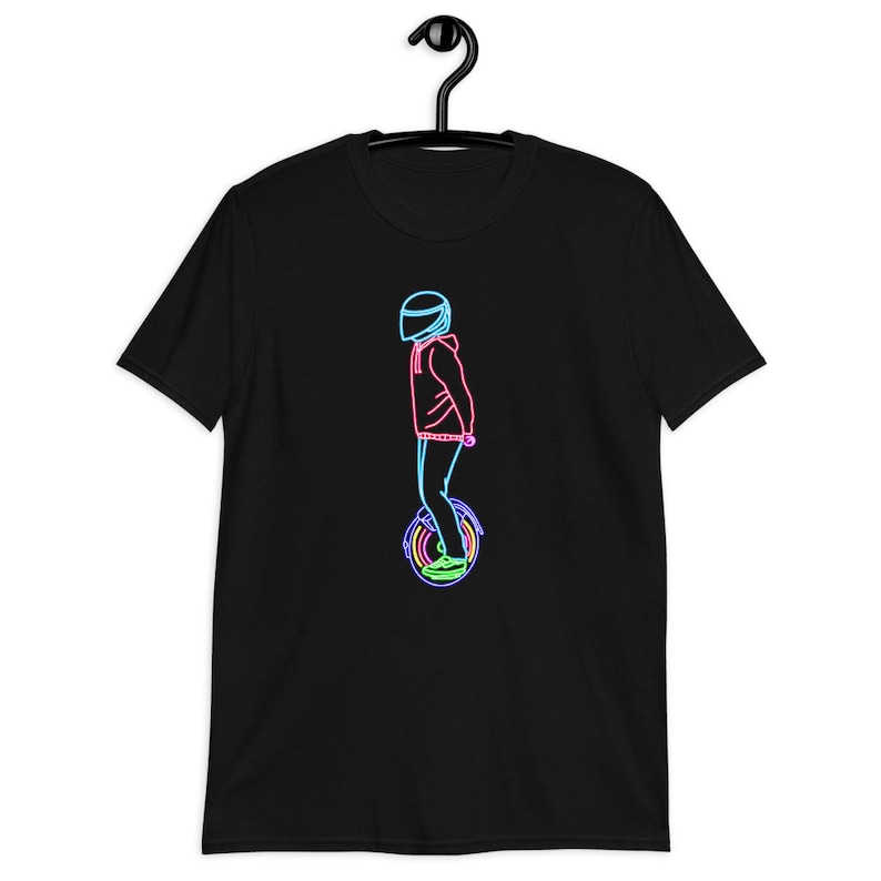 Unicycle Shirt, Neon Eunicycle, Unicycling Shirt, Unicyclist Gift
