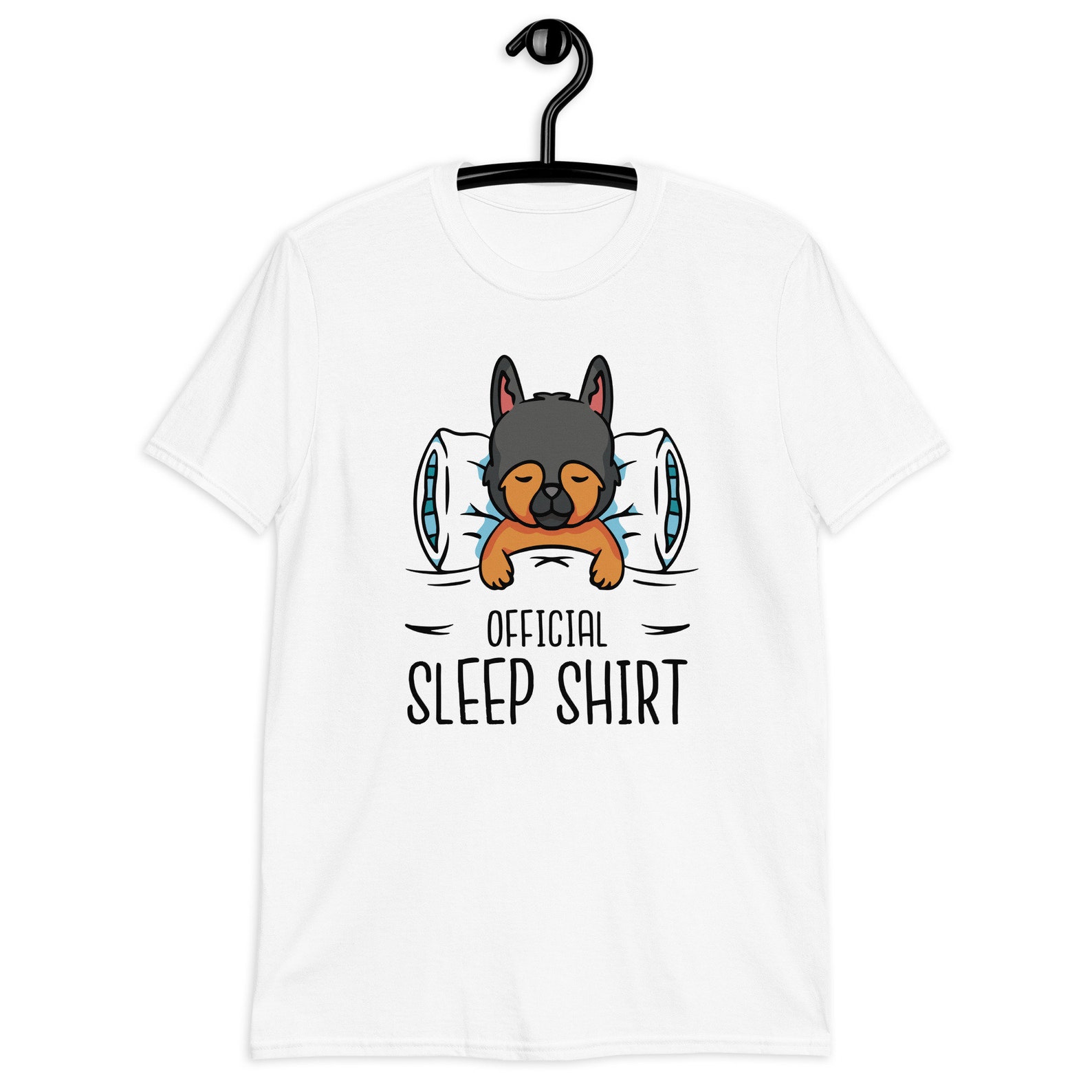 Official Sleep Shirt Dog Sleeping Dog Shirt Official Dog Etsy
