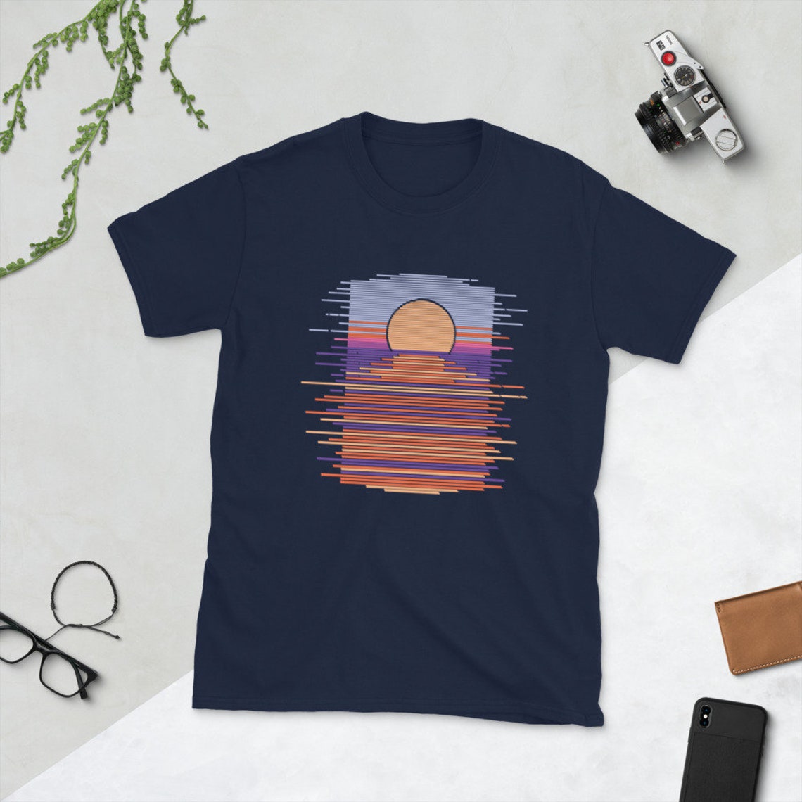 Horizon Sunset Shirt Sunset Shirt Ocean Sunset Unisex T-shirt - Etsy