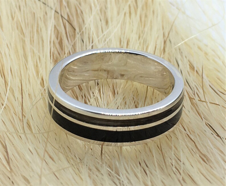 Horsehair Ring Sterling Silver Ring keepsake Ring Etsy
