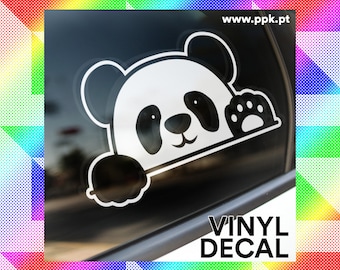 Panda - Vinyl Decal Sticker for Car, Laptop