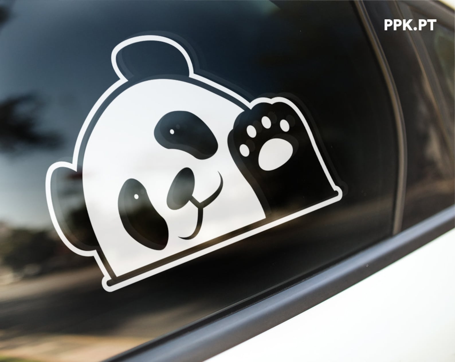 Panda Vinyl Decal Sticker for Car Yeti Laptop Etsy