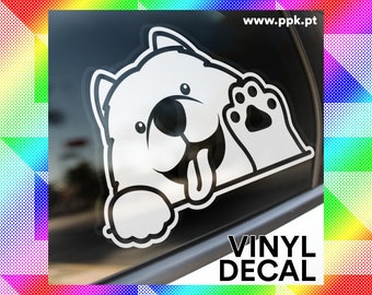 Samoyed - Vinyl Decal Sticker for Car, Yeti, Laptop